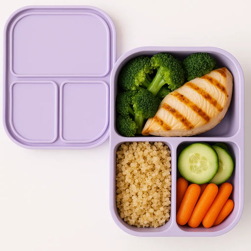 Lunch Bento 3 | 3-Compartment Silicone Lunchbox