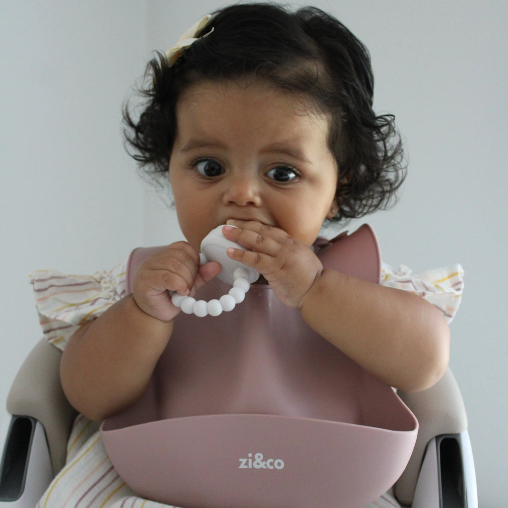 Silicone Bib | LFGB Certified Baby & Toddler Bib with Pocket