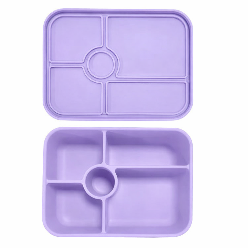 Lunch Bento 5 — New Design | 5-Compartment Silicone Lunchbox