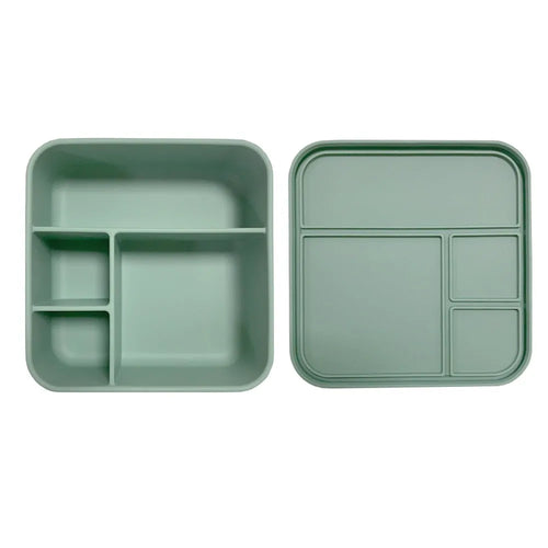 Jumbo Lunch Bento 4 | Large 4-Compartment Silicone Lunchbox