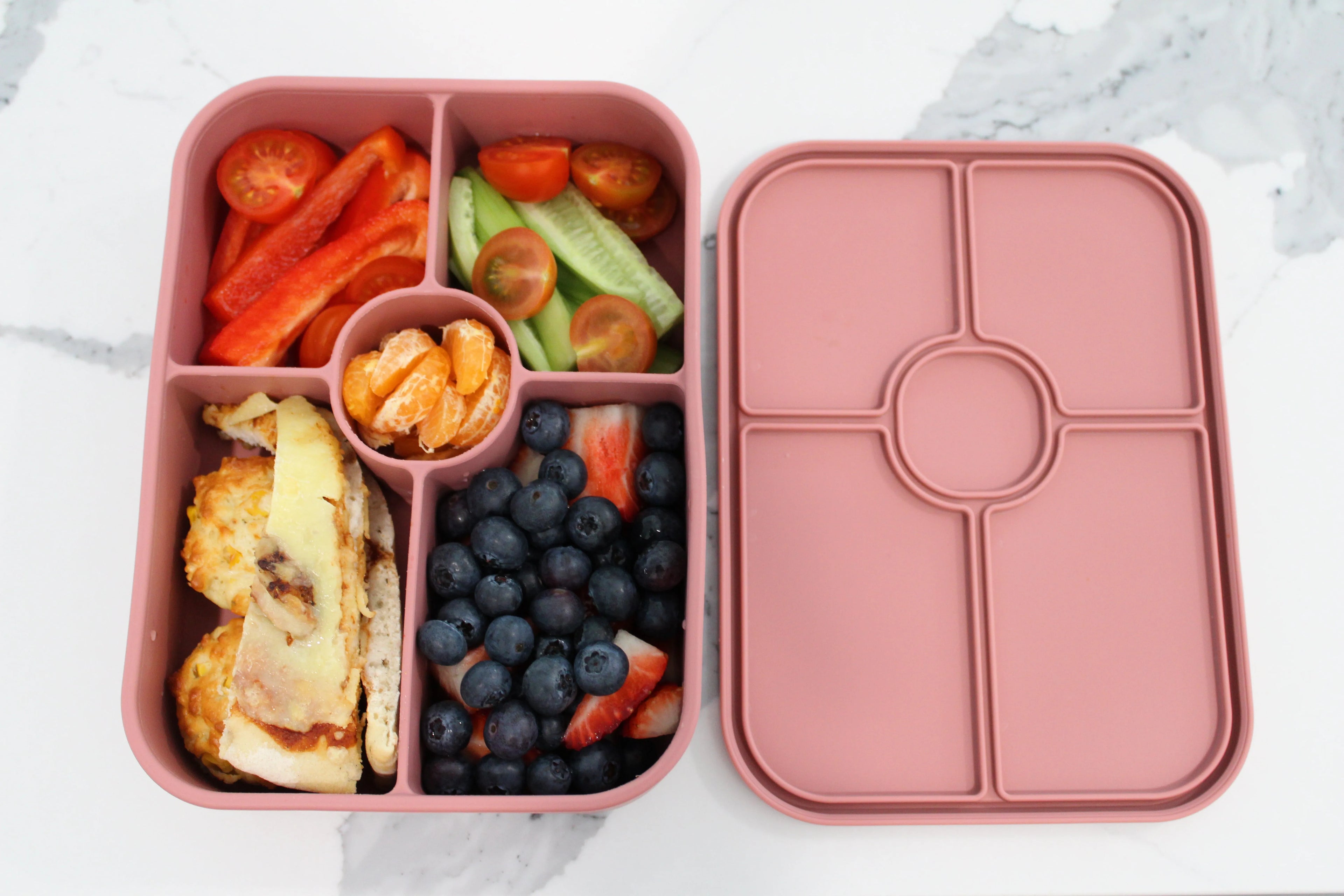 Lunch Bento 5 | 5-Compartment Silicone Lunchbox