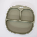 Divided Suction Plate | LFGB Silicone Baby & Toddler Plate