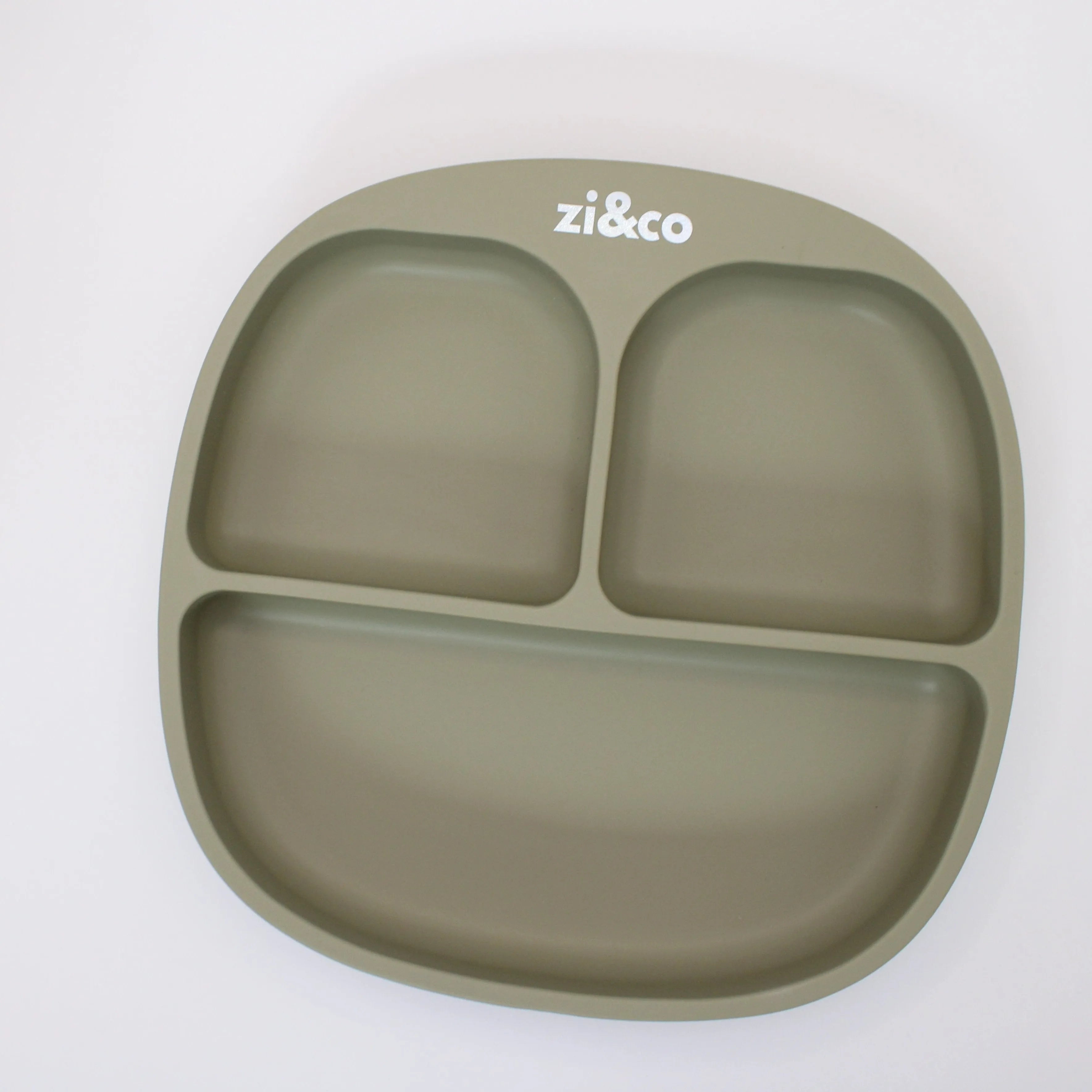 Divided Suction Plate | LFGB Silicone Baby & Toddler Plate