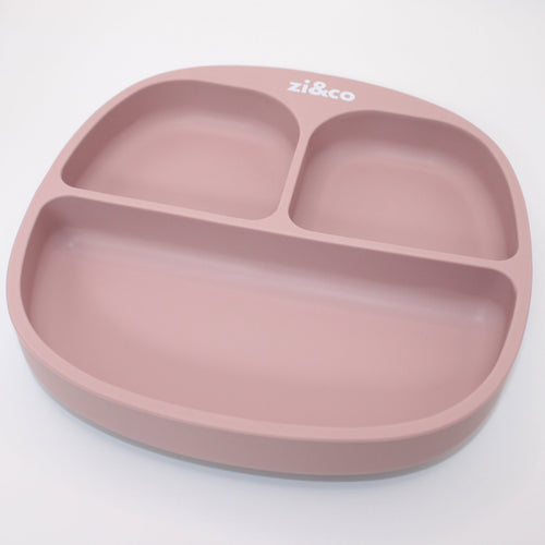 Divided Suction Plate | LFGB Silicone Baby & Toddler Plate