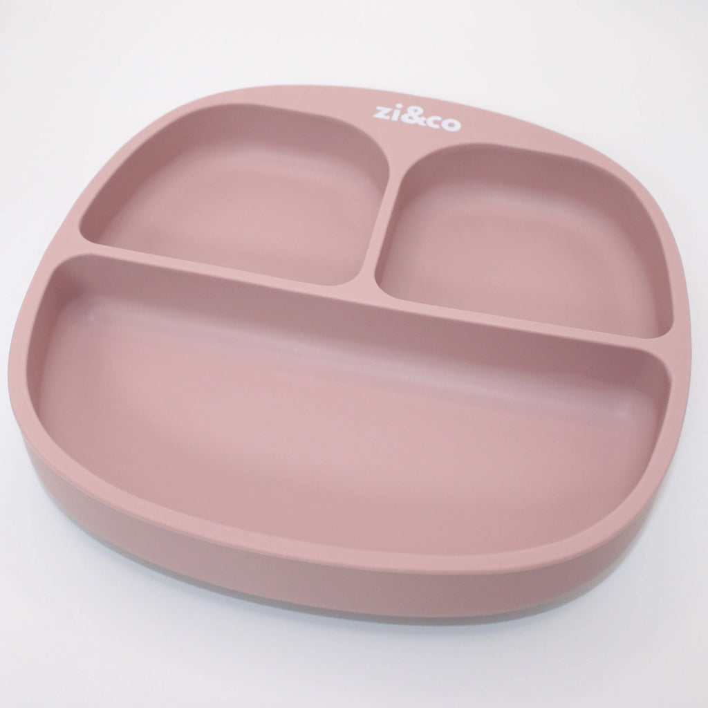 Divided Suction Plate | LFGB Silicone Baby & Toddler Plate