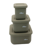 Trio Snack Boxes | Set of 3 Silicone Snack Containers