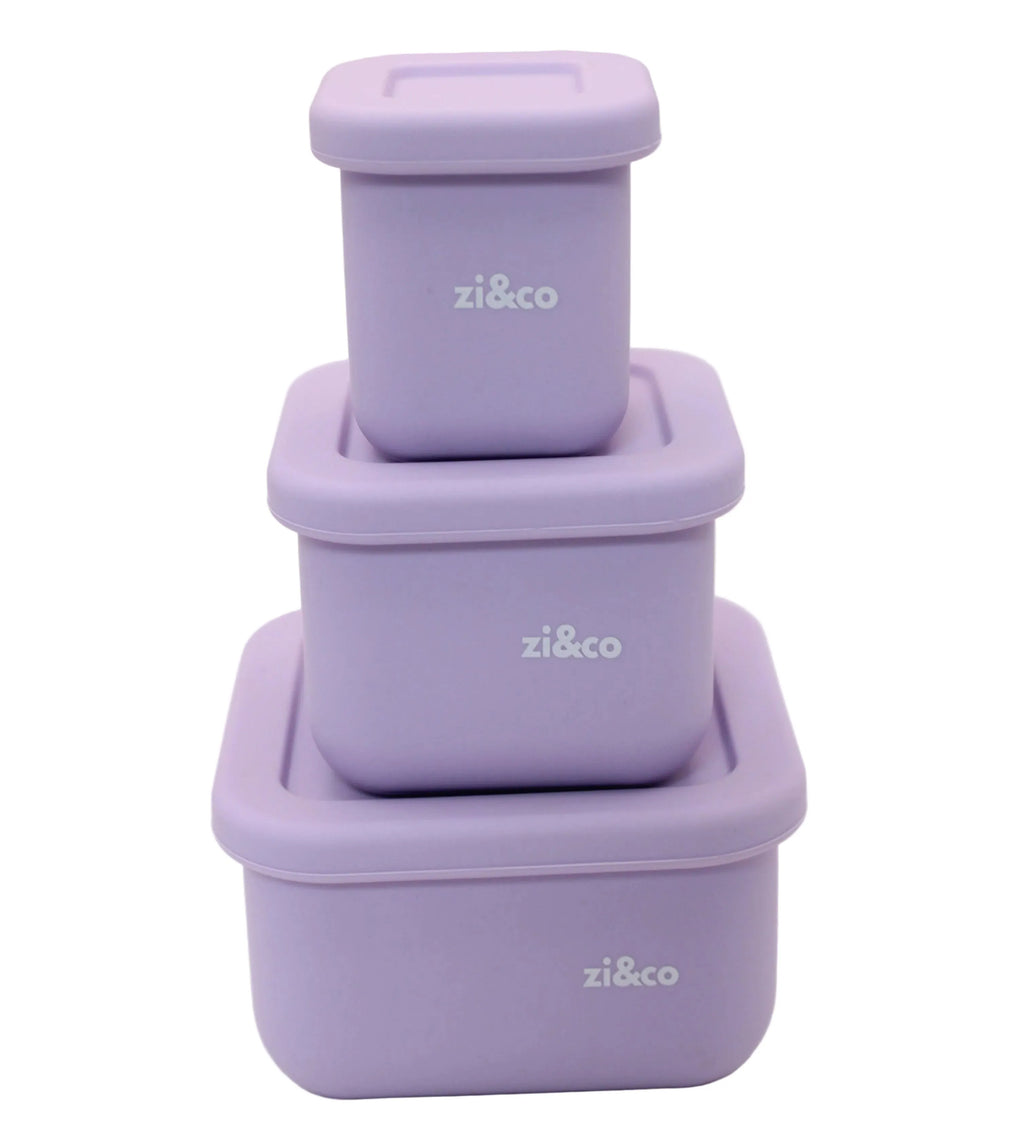 Trio Snack Boxes | Set of 3 Silicone Snack Containers