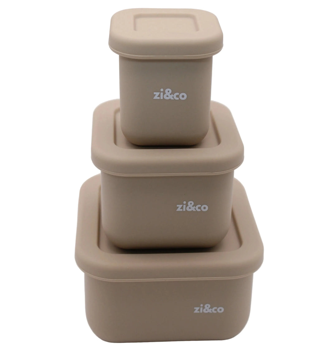 Trio Snack Boxes | Set of 3 Silicone Snack Containers